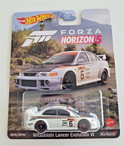 HOT WHEELS MITSUBISHI Lancer Evolution VI White 2022 Forza Horizon 5 15 24 PicClick UK