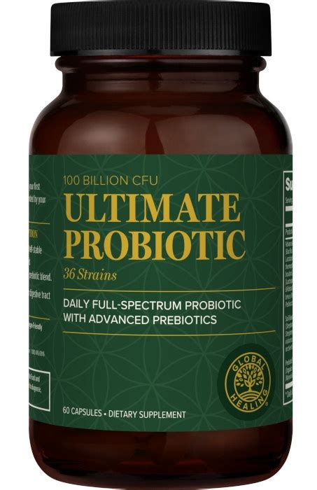 Ultimate Probiotic 36 Strains 50 Billion Cfu Per Capsule