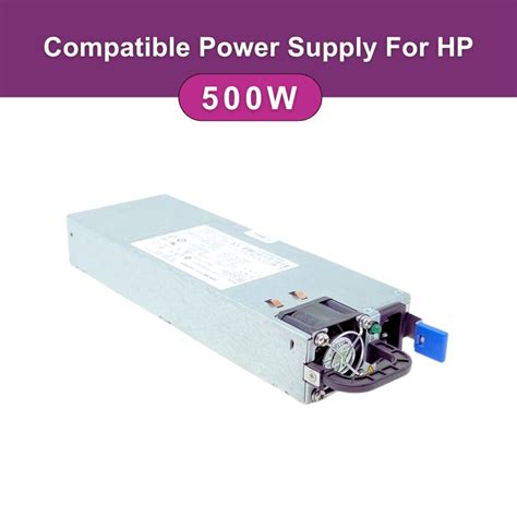Power Supply Watt Hot Plug Compatible For Hp Model