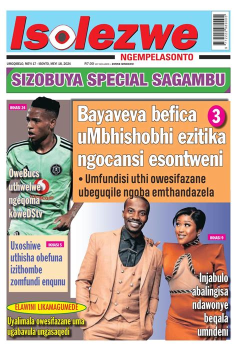 Isolezwe Ngomqibelo May Digital Discountmags