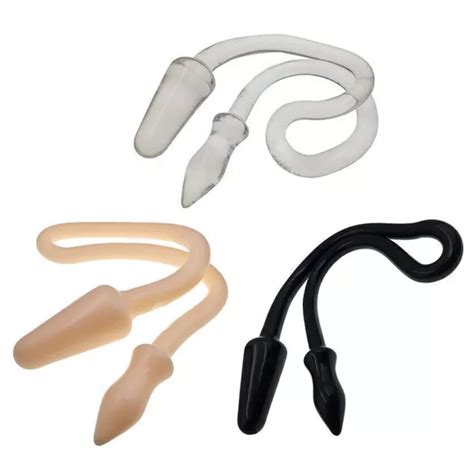 DOUBLE ENDED ANAL DILDO LONG DONGS ANAL SEX PLUG PROSTATE MASSAGE LESBIAN TOYS EUR