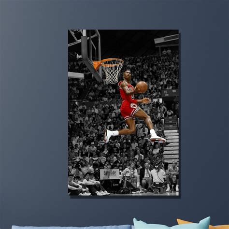 Large Michael Jordan Poster Etsy