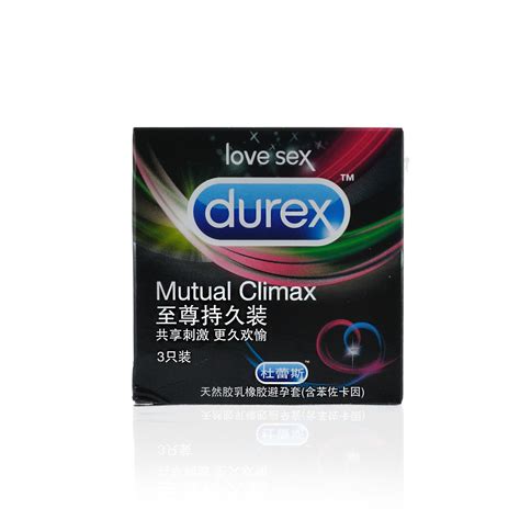 Durex Mutual Climax Ribbedanddotted Condoms 3 Pack Sex Toys Free