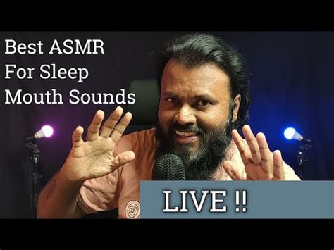 LIVE ASMR Best ASMR For Sleep Mouth Sounds