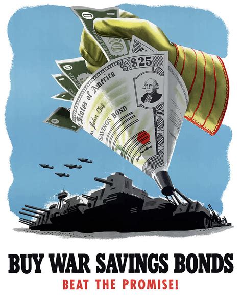 Buy War Savings Bonds Painting By War Is Hell Store Fine Art America