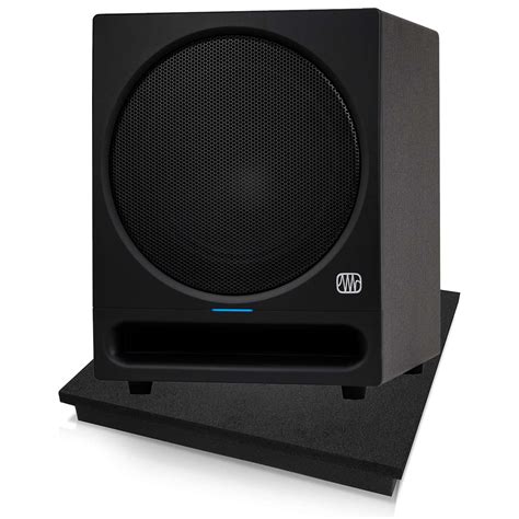 PreSonus Eris Pro Sub 10 Powered Studio Subwoofer, Subwoofer Pad Bundle ...
