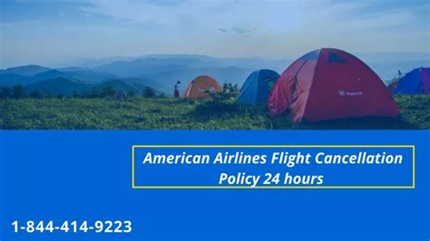 PPT 1 844 414 9223 American Airlines Cancellation 24 Hrs PowerPoint