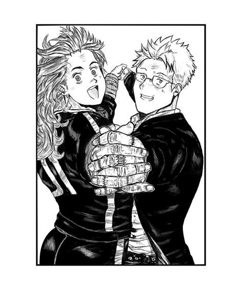 Cool Noi And Shin Drawing By Dorohedoro Anime Fine Art America