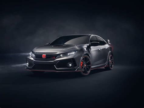 New 2017 Honda Civic Type R Prototype Unveiled At Paris Motor Show