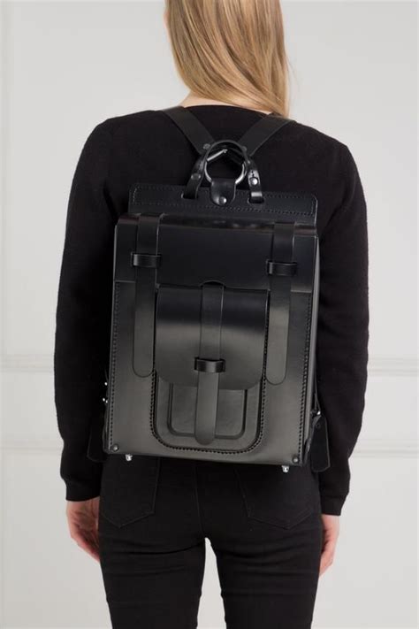 Great Design Handmade Leather Rucksack For Men And Womenlong Etsy