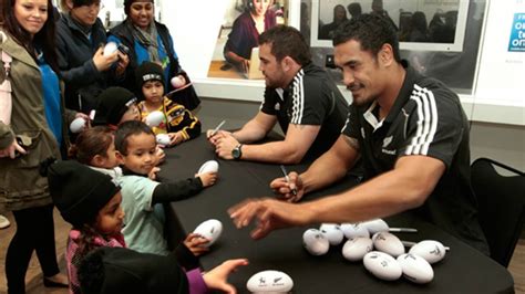 All Blacks Sign Autographs For Fans Nz Herald