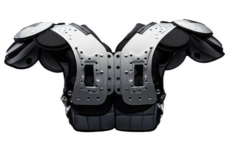 American Football Shoulder Pad Stock Image - Image of object, safety ...