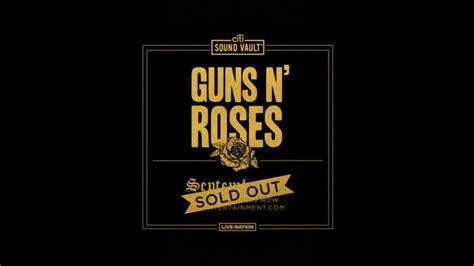 Review Of The Citi Sound Vault Guns N Roses Concert Held At The Palladium On September 21 2019