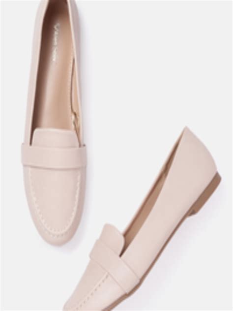 Buy Allen Solly Women Nude Coloured Solid Ballerinas Flats For Women 13644730 Myntra