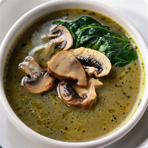 Spinach And Mushroom Recipe To Enhance Flavor - Soup Chick