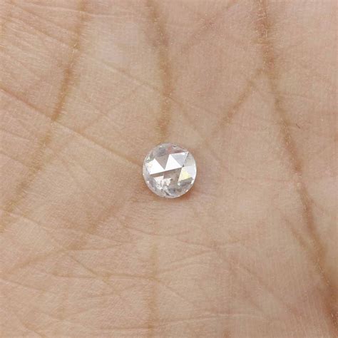 0 41 Ct Diamante Suelto Natural Diamante De Talla Rosa Corte Etsy