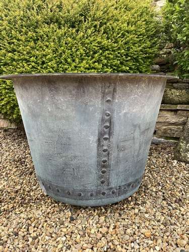 Galvanised Planters And Zinc Pots