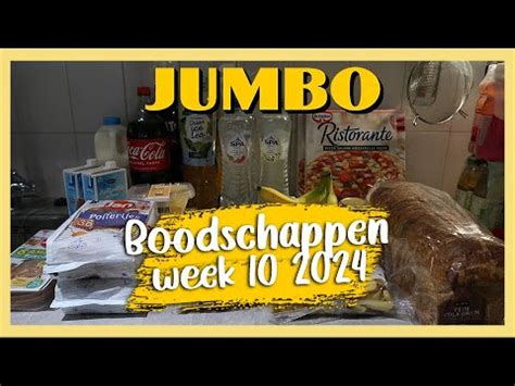 JUMBO BOODSCHAPPEN SHOPLOG WEEK 10 2024 YouTube