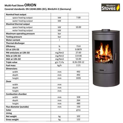 Orion Kw Curved Contemporary Wood Burning Multi Fuel Stove Modern