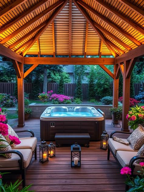 Gazebo Hot Tub Ideas