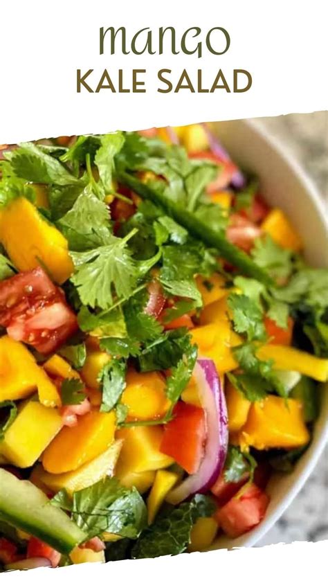 Mango Salad Kathy S Vegan Kitchen Recipe Mango Salad Vegan Kitchen Cilantro Lime Dressing