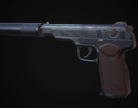 APB - APS Stechkin automatic pistol 3D Model $25 - .blend .obj .fbx - Free3D