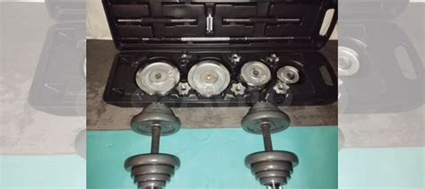 Набор Разборных Гантелей в кейсе на 504030 кг купить в Уфе с доставкой ...