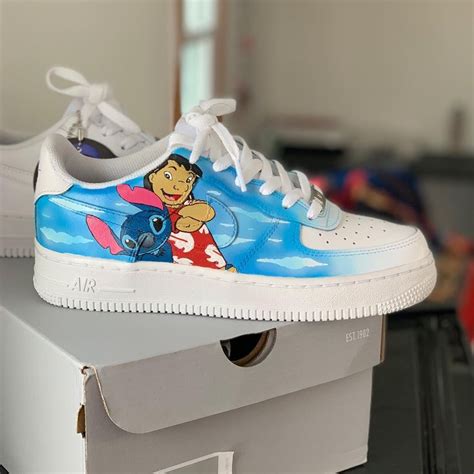 Lilo And Stitch Air Force Custom Air Force Custom Unique