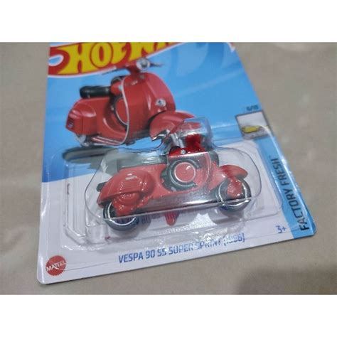 Hot Wheels Vespa Ss Super Sprint Case D E Shopee Philippines