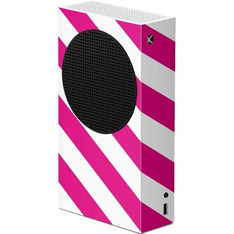 Pink and White Geometric Stripes Microsoft Xbox Skin – Skinit