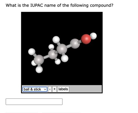 Solved What Is The Iupac Name Of Each Of The The