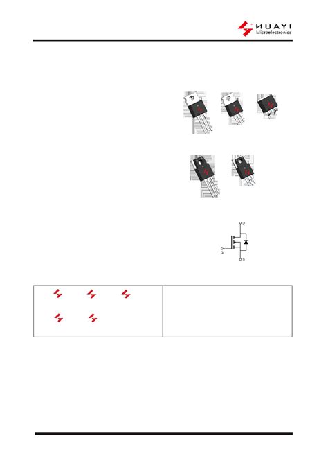 HY3810B datasheet(1/14 Pages) HUAYI | N-Channel Enhancement Mode MOSFET
