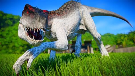 2 Indoraptor Vs 2 Spinoraptor 2 Allosaurus 2 Baryonyx Jurassic World