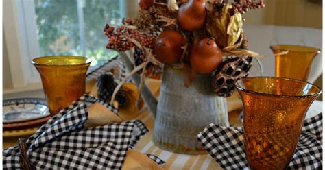 Rosemary And Thyme A French Country Fall Tablescape