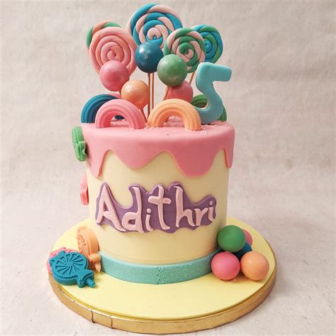 Candy Theme Cake Sweets Cake Cake With Lollipops Liliyum