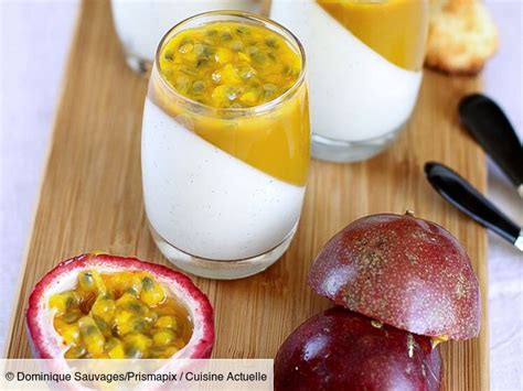 Panna cotta vanillée coulis mangue passion facile découvrez les