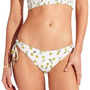 Seafolly Summercrush Loop Tie Side Bikini Bottom Women S Clothing