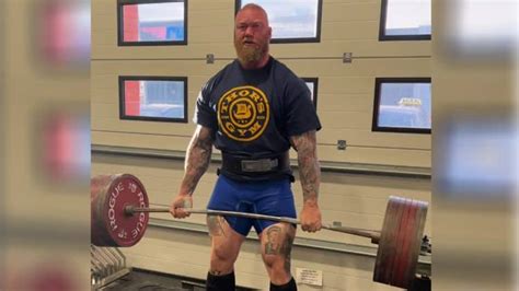 Hafthor Björnsson Smashes a 793.6-lb (360-kg) Deadlift for 2 Reps Ahead ...