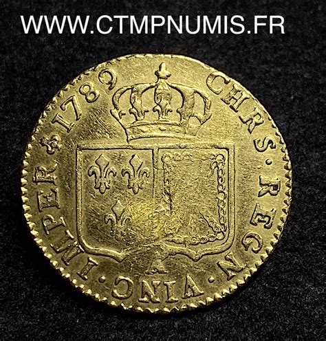 Louis Xvi Louis D Or Au Buste Nu A Paris Ctmp Numis Achat