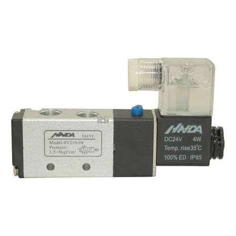 Jual DC 24V Solenoid Air Valve SMC 5 Port 2 Position 5 2 Way 1 4 BSPT