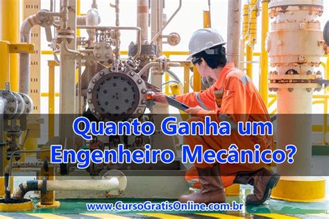 Quanto Ganha Um Engenheiro Mec Nico Profiss O O Que Faz E Sal Rio