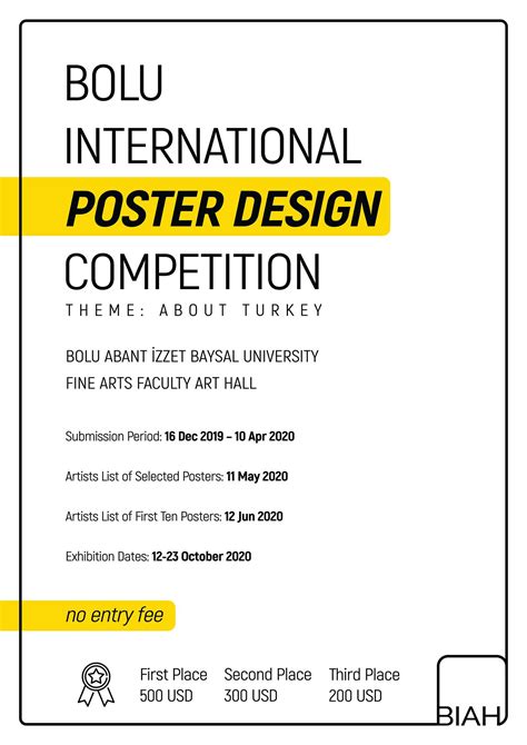 BOLU International Poster Competition - PosterTerritory