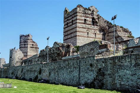 Theodosian Land Walls Of The Byzantine Empire Photograph By Steve Estvanik