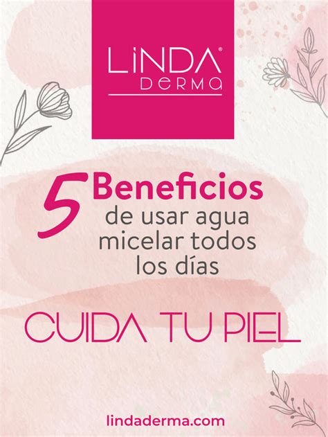 Grupo Medios 5 Beneficios agua micelar Linda Derma Página 1