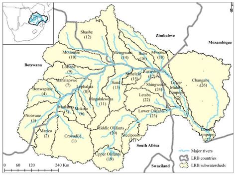 Limpopo River South Africa Map - United States Map