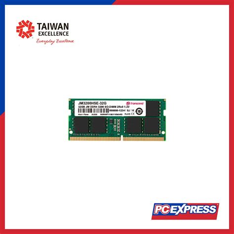 TRANSCEND 8GB DDR4 PC3200MHZ SODIMM RAM – PC Express