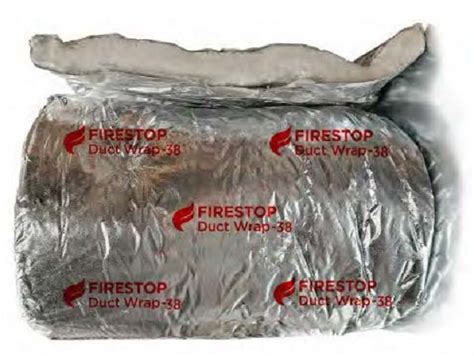 Firestop Duct Wrap 38 Firestop Centre