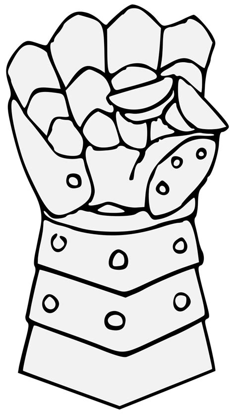 gauntlet drawing    clipartmag