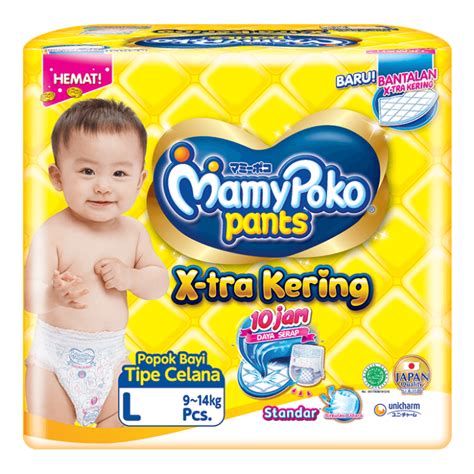 MamyPoko Pants Extra Dry Ukuran L XL XXL MamyPoko Indonesia