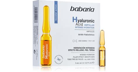 Babaria Hyaluronic Acid Ampule With Hyaluronic Acid Notino Ie